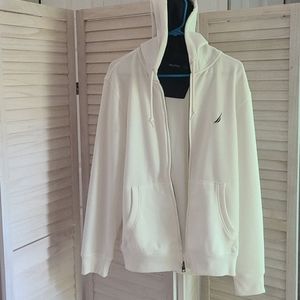 Men's Nautical Zip-up Hooded Jacket